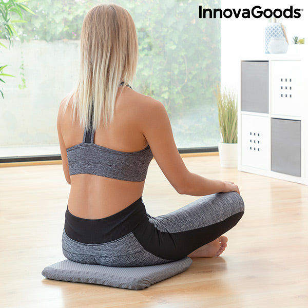 Coussin ergonomique en gel "Hexafresh" – soulagement dos & coccyx (technologie nid d'abeille)